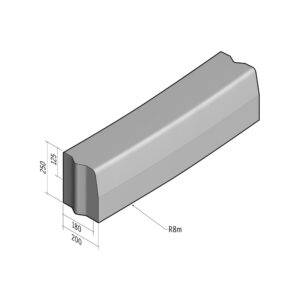 Highway 180-200x250 | L-960 | Radius External | 8m | Half-Battered | VB