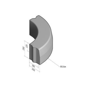 Highway 180-200x250 | L-940 | Radius External | 0.6m | Half-Battered | VB