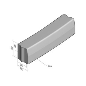 Highway 180-200x250 | L-1000 | Radius External | 7m | Half-Battered | VB