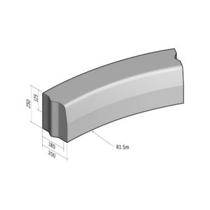 Highway 180-200x250 | L-785 | Radius Internal | 1.5m | Half-Battered | VB