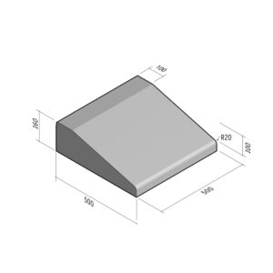 Highway 500x160 | L-500 | Entry Kerb | Middle | Slope | SQSQ