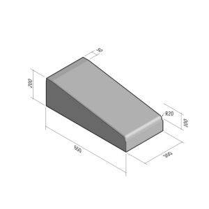 Highway 650x200 | L-300 | Entry Kerb | Middle | Slope | SQ