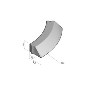 Highway 110-220x130 | L-785 | Radius External | 1m | Splay | VB