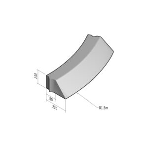 Highway 110-220x130 | L-785 | Radius External | 1.5m | Splay | VB