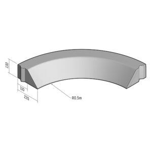 Highway 110-220x130 | L-785 | Radius Internal | 0.5m | Splay | VB