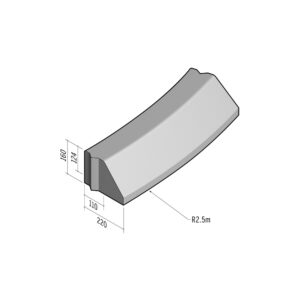 Highway 110-220x160 | L-785 | Radius External | 2.5m | Splay | VB