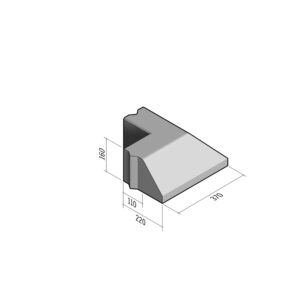 Highway 110-220x160 | L-370 | Return Corner External | 90° | Splay | VB