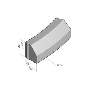 Highway 110-220x250 | L-785 | Radius External | 2.5m | Splay | VB