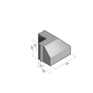 Highway 110-220x250 | L-370 | Return Corner External | 90° | Splay | VB