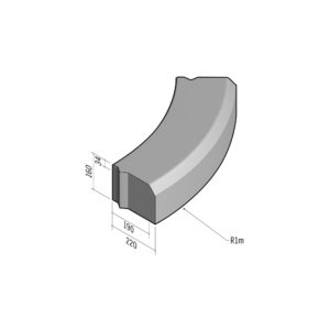 Highway 190-220x160 | L-785 | Radius External | 1m | Splay | VB