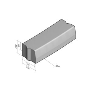 Highway 230-250x200 | L-785 | Radius External | 8m | Half-Battered | VB
