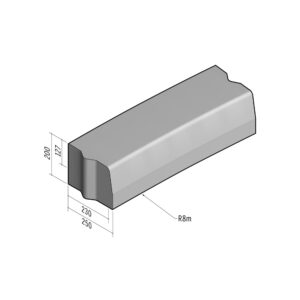 Highway 230-250x200 | L-785 | Radius Internal | 8m | Half-Battered | VB