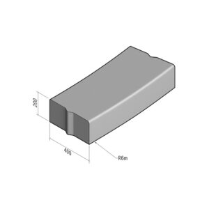 Highway 400x200 | L-940 | Radius External | 6m | Bullnose | VB