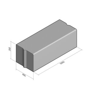 Highway 400x350 | L-1000 | Straight | Bullnose | VB