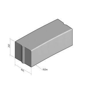 Highway 400x350 | L-980 | Radius Internal | 10m | Bullnose | VB