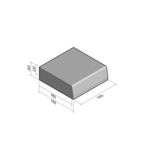 Highway 480-500x160 | L-500 | Straight | Half-Battered | SQ