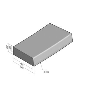 Highway 480-500x160 | L-980 | Radius External | 10m | Half-Battered | SQ