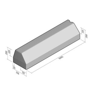 Segregator 110-220-130-150x200 | L-1000 | Straight | Left | Splay-Half-Battered | VB