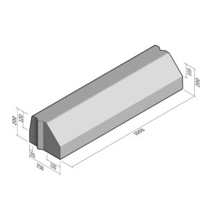 Segregator 110-220-130-150x200 | L-1000 | Straight | Middle | Splay-Half-Battered | VB