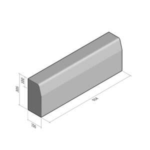 Half-Battered HB1 150x305 | L-914 | Straight | SQ