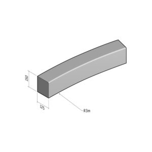Bullnose BN3 125x150 | L-780 | Radius Internal | 3m | SQ