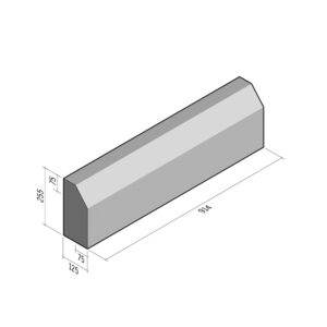 Splay SP2 125x255 | L-914 | Straight | SQ