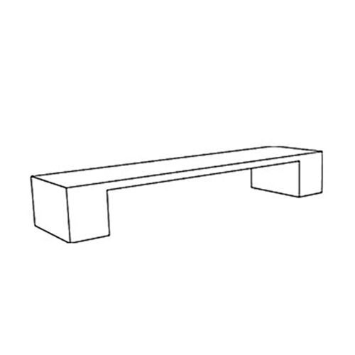 Abril | Backless Bench | 296