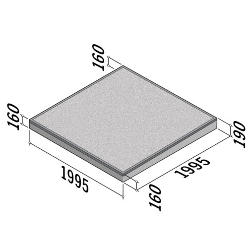 Double XL Standard | Slope | 1995x1995x160-190