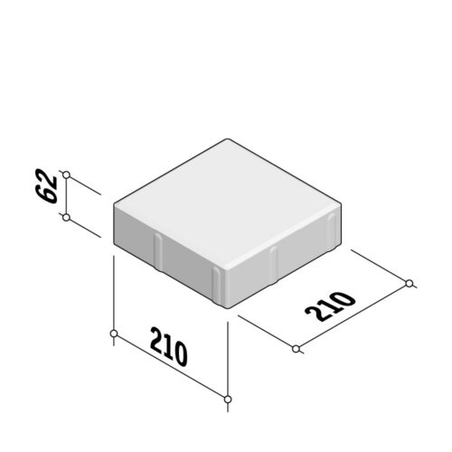 Blocks 105 | 210x210 | 62mm Thick