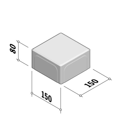 Blocks 150 | 150x150 | 80mm Thick
