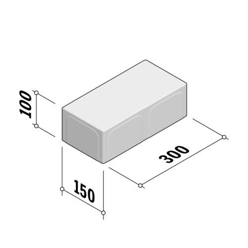 Blocks 150 | 150x300 | 100mm Thick