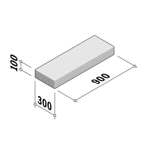Blocks 300 | 300x900 | 100mm Thick