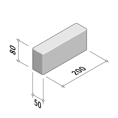 Blocks 50/60/80 | 50x200 | 80mm Thick