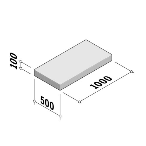 Blocks 500 | 500x1000 | 100mm Thick