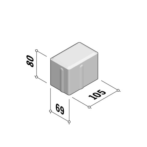 Blocks 69 | 69x105 | 80mm Thick