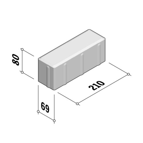 Blocks 69 | 69x210 | 80mm Thick
