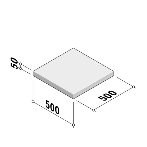 Flags 500 | 500x500 | 50mm Thick
