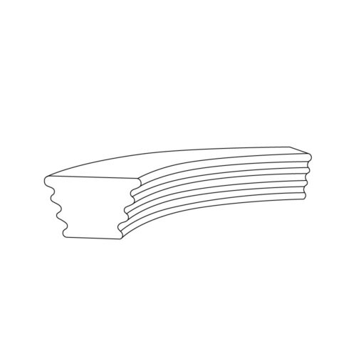 Hebi | Backless Bench | Flotante Curve