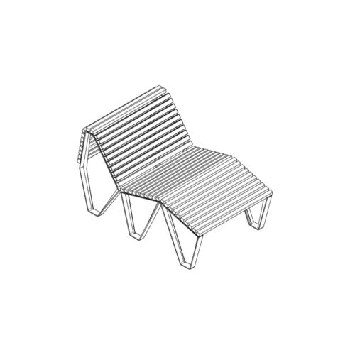 Lasai | Bench | Chaise-Longue 100