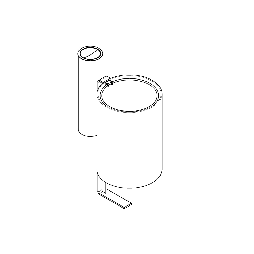 Morella | Litter Bin | 50L With Ashtray