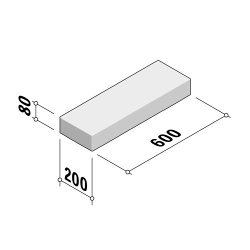 Pembroke | 600x200 | 80mm Thick
