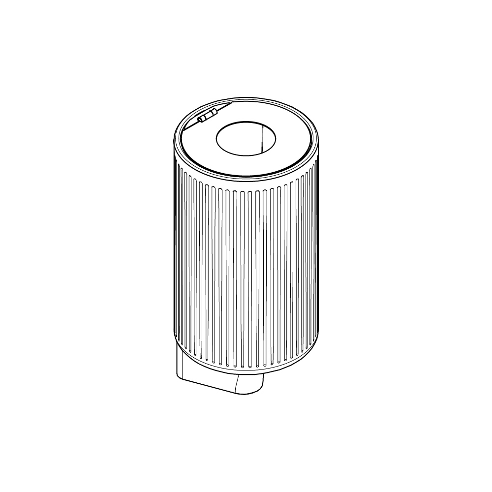 Roc | Litter Bin | 70L With Lid