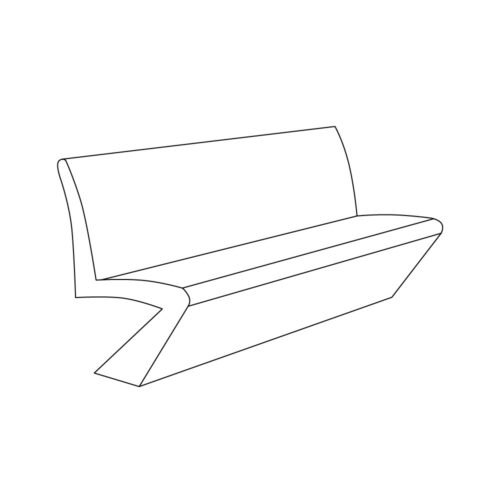 Tram | Bench | Straight 185