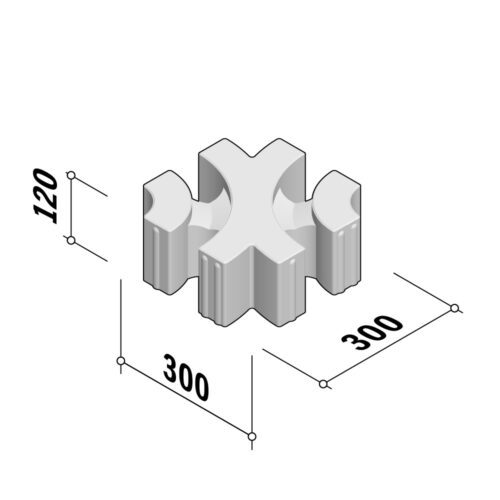 Virage | 300x300 | 120mm Thick