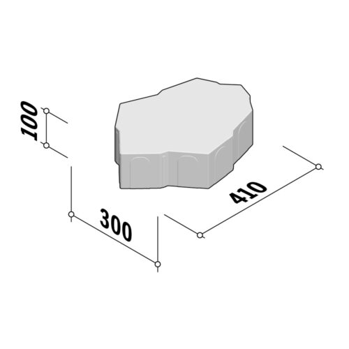 Zarafa | 300x410 | 100mm Thick