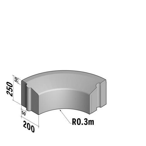 Cycle 50-200x250 | 50-200x250 | Radius | L-470 | Internal | 0.3m | Splay | HD