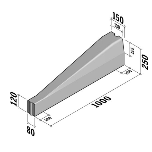 Boundary 80 | 80x120 | Transition | to 130-150x250 | L-1000 | Flat | HDHD