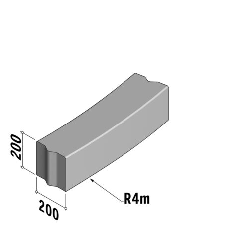 Boundary 200 | 200x200 | Radius | L-785 | External | 4m | Flat | VB