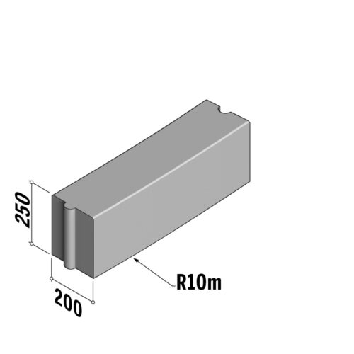 Boundary 200 | 200x250 | Radius | L-785 | External | 10m | Flat | HD