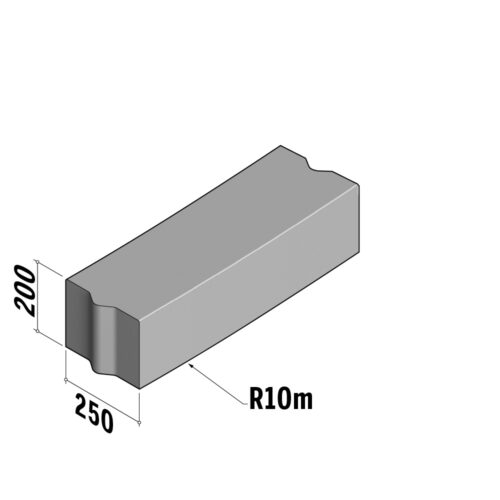 Boundary 250 | 250x200 | Radius | L-785 | External | 10m | Flat | VB